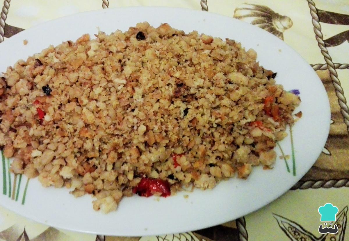 Receta de Migas extremeñas caseras