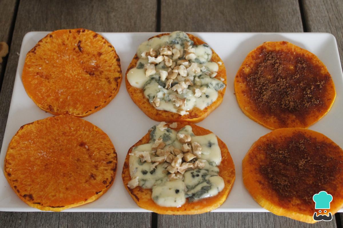 Receta de Calabaza a la plancha