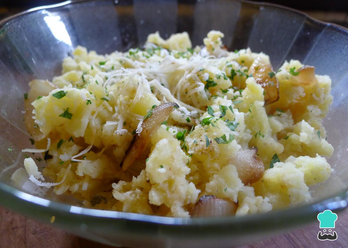 Receta de Puré de patatas diferente