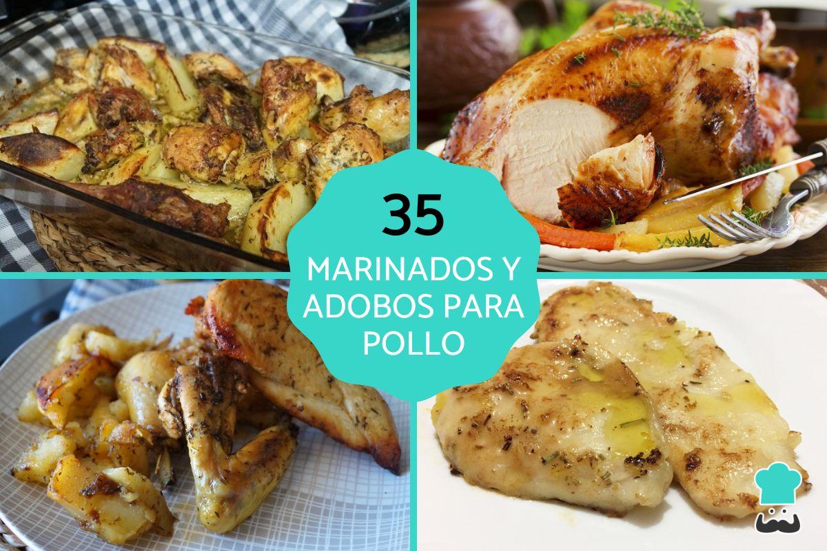 Marinados y adobos para pollo