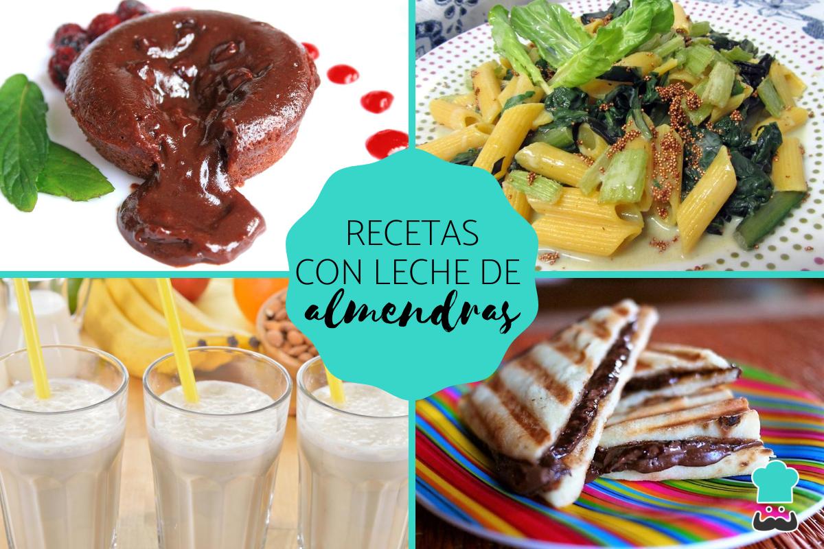 10 recetas con leche de almendras