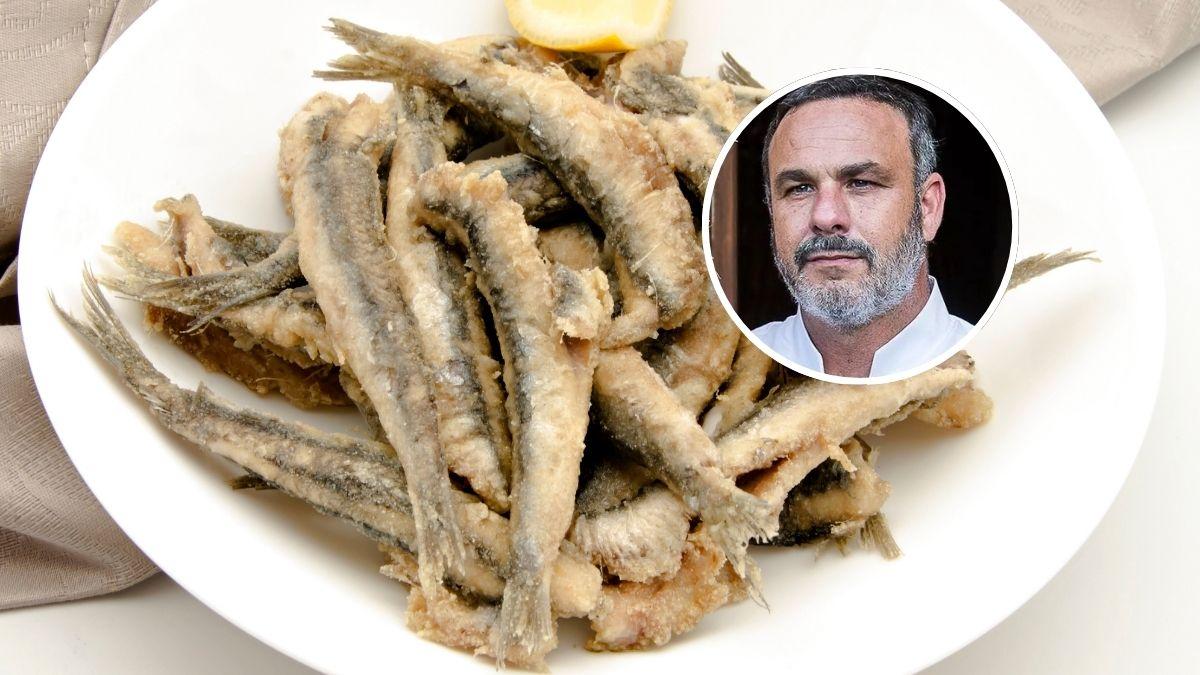 El truco de Ángel León, chef profesional, para freír bien el pescado: “No uses agua dulce, pásalo directamente a la harina y conserva todo su sabor a mar”