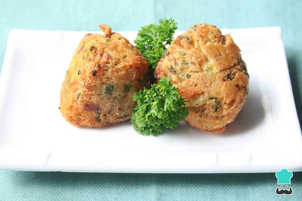 Receta de Buñuelos de pescado para niños - Paso 8