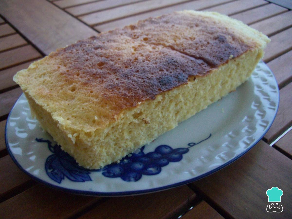 Receta de Bizcocho en el microondas rápido