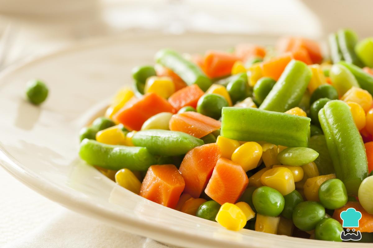 Receta de Ensalada de habichuelas y zanahoria