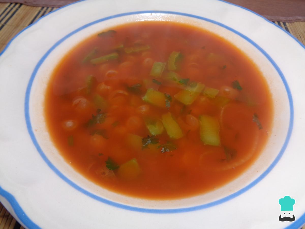 Receta de Alberjones con nopales