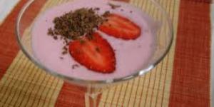 Receta de Crema helada de fresas