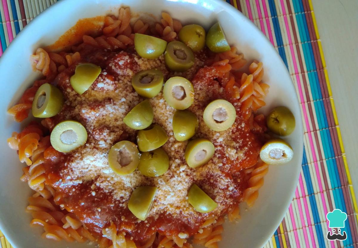 Receta de Espirales a la boloñesa sin gluten