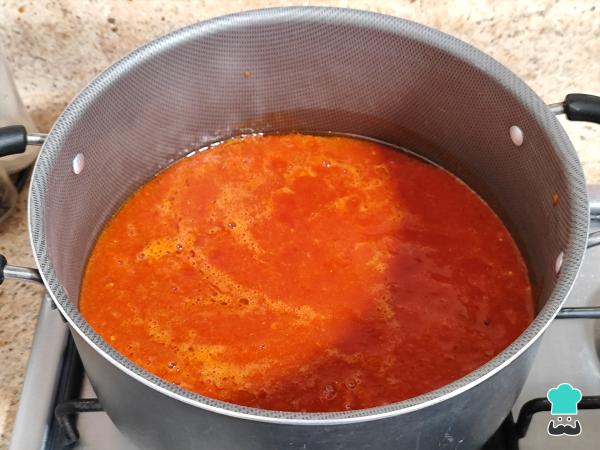 Receta de Pescado a la diabla - Paso 4