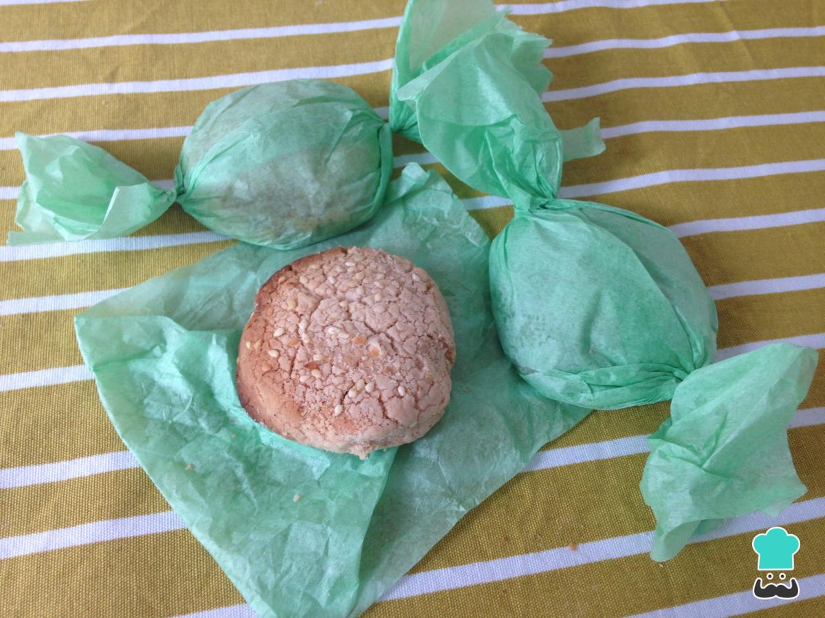 Receta de Polvorones sin gluten