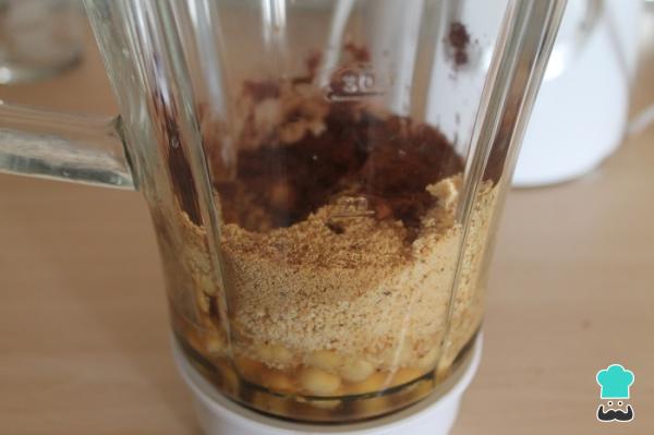 Receta de Hummus de chocolate - Paso 2