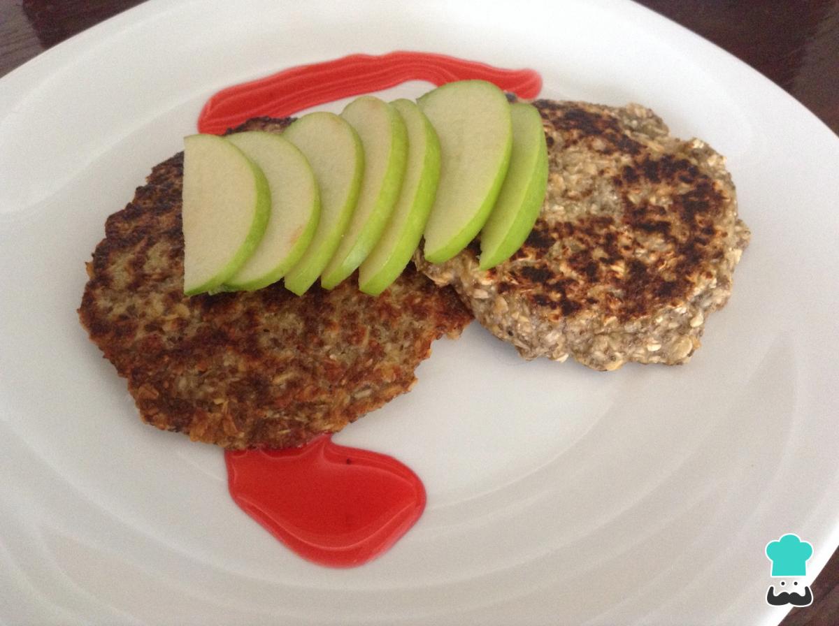 Receta de Pancakes de semillas de chía y avena