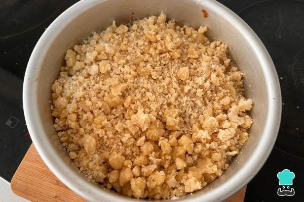 Receta de Kuchen de manzana con migas - Paso 14