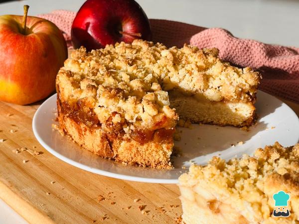 Receta de Kuchen de manzana con migas - Paso 15
