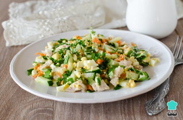Platos navideños colombianos - Ensalada rusa o ensalada de papa