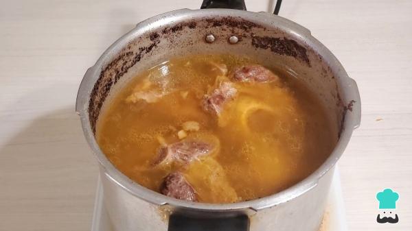 Receta de Caldo de huesos rico en colágeno - Paso 3