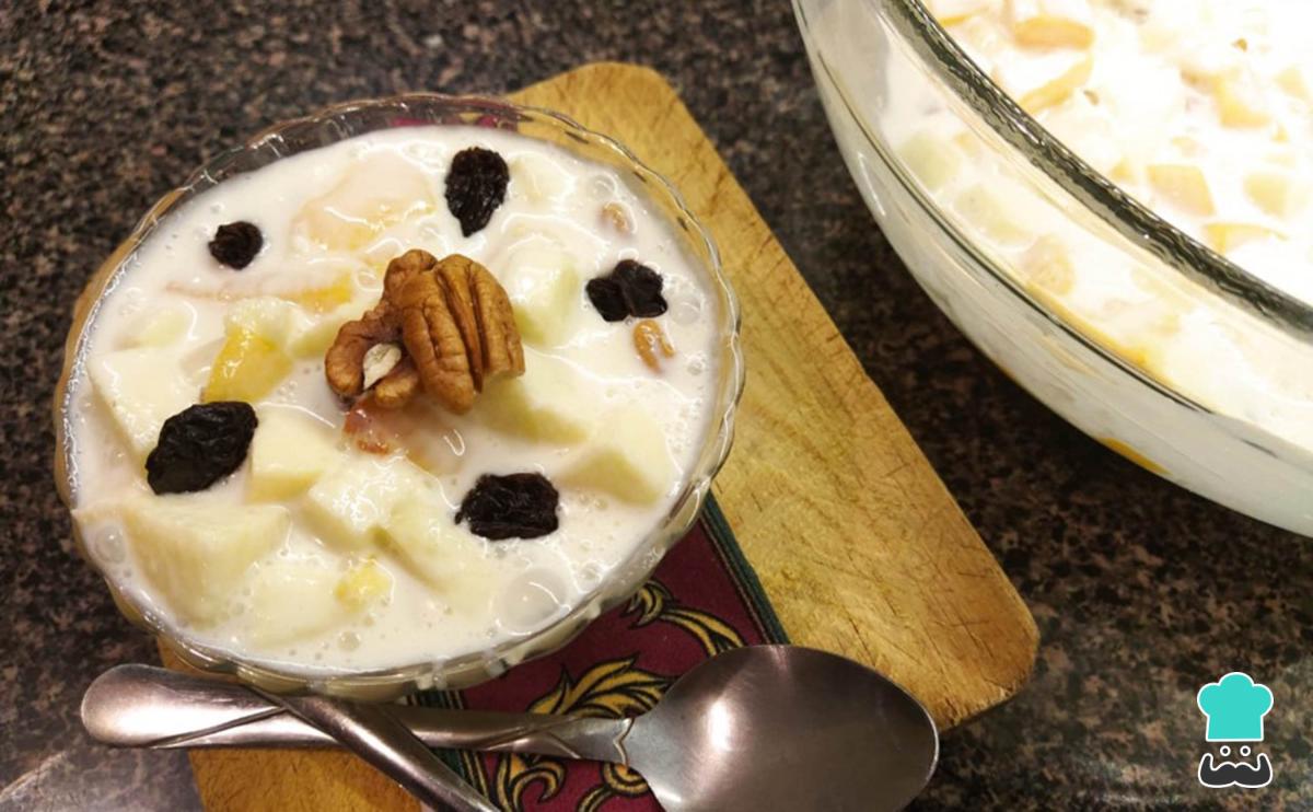 Receta de Ensalada de manzana y nueces