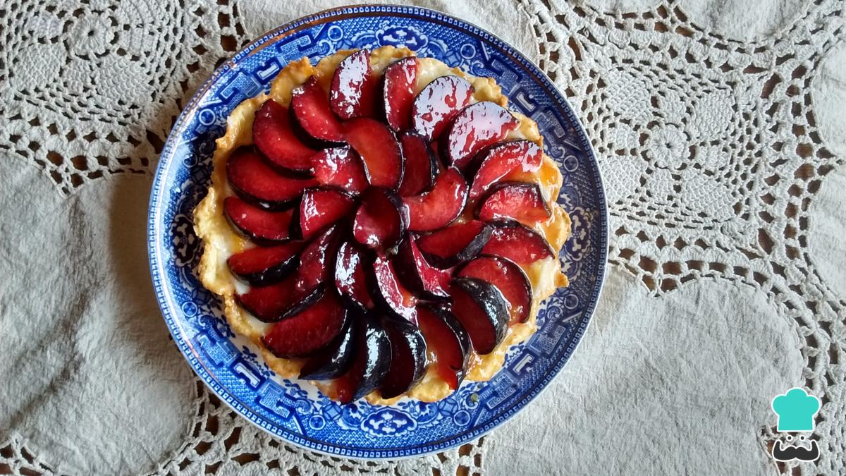 Receta de Tarta de ciruelas