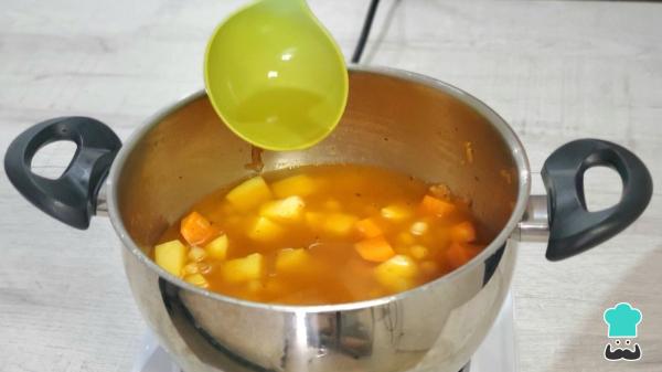 Receta de Olla gitana murciana: el guiso de la huerta más saludable que esconde un toque dulce - Paso 5