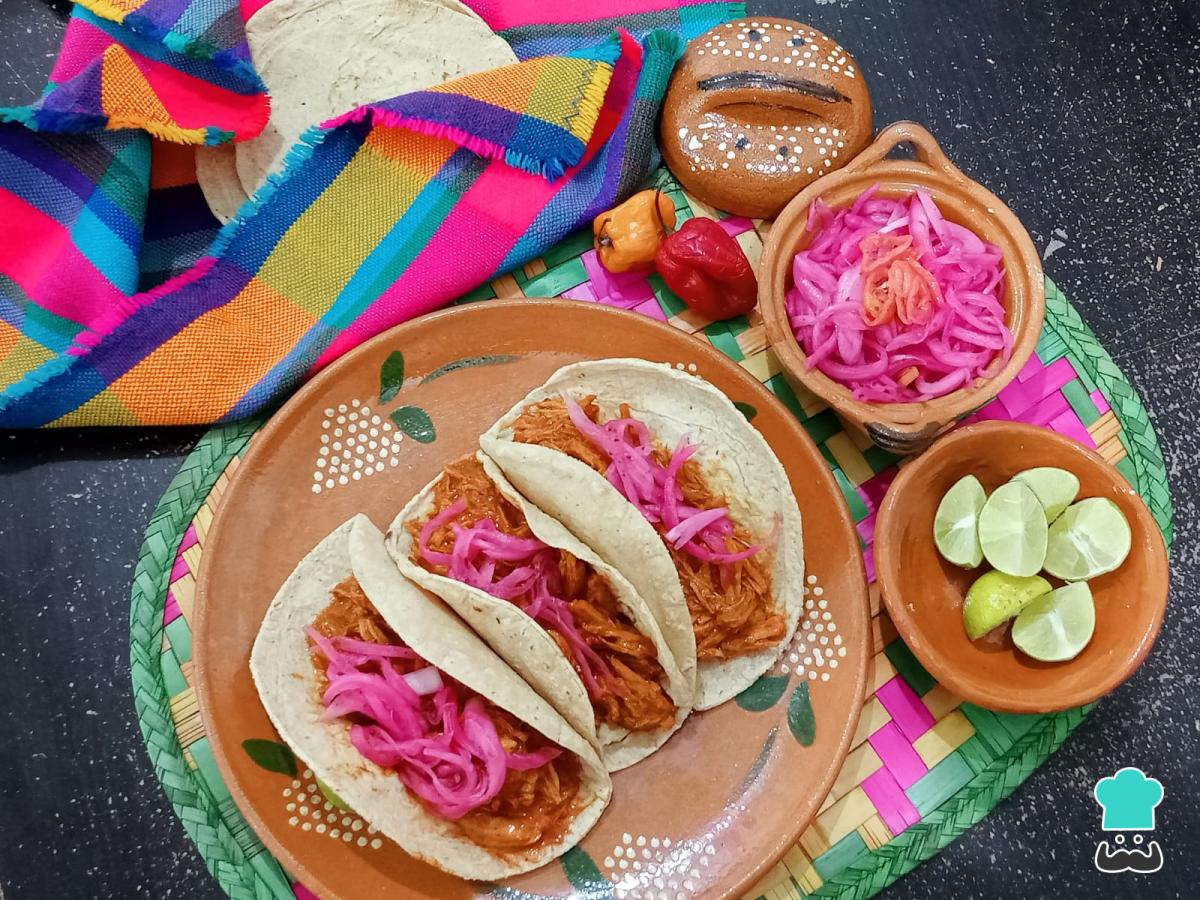 Receta de Tacos de cochinita pibil