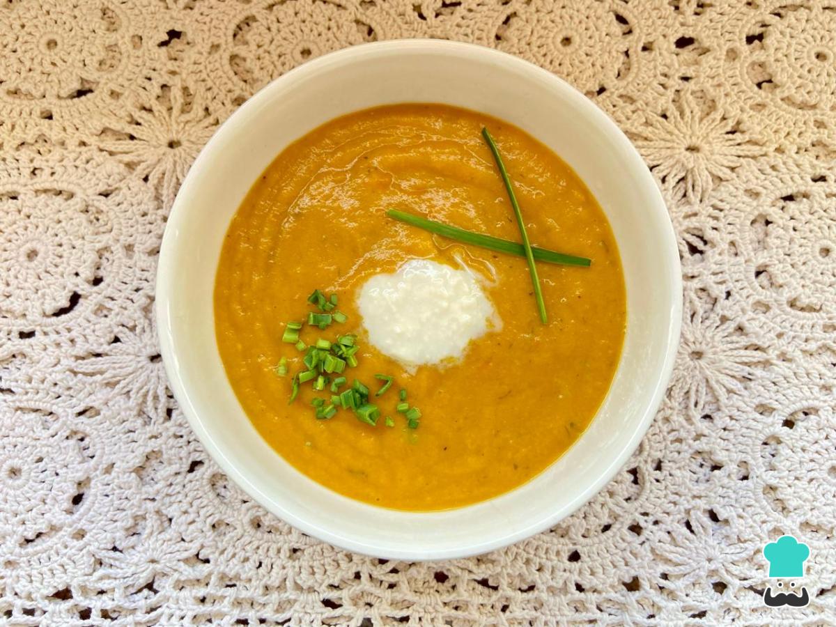 Receta de Crema de zanahoria, puerro y patata