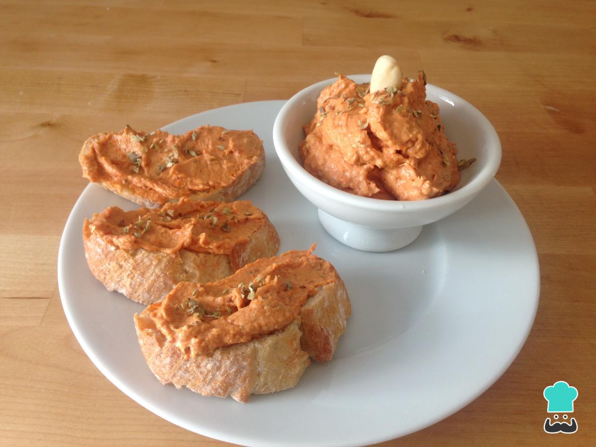 Receta de Tapenade de tomates secos y queso de cabra