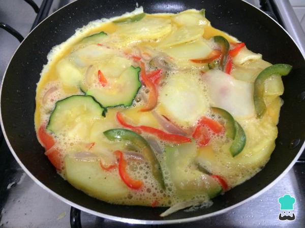 Receta de Tortilla campera - Paso 4
