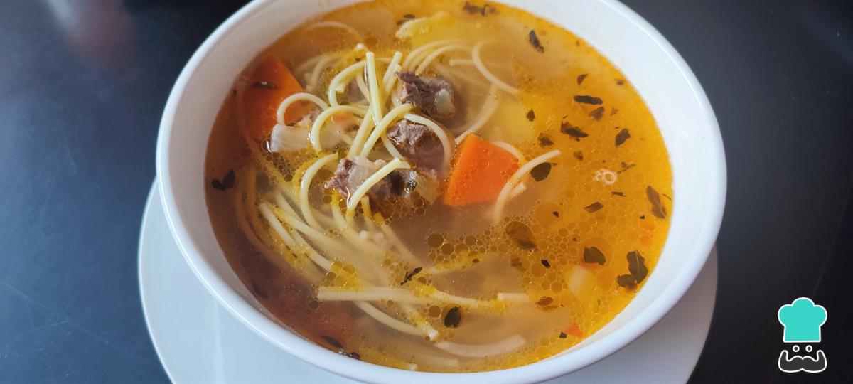 Receta de Sustancia de carne