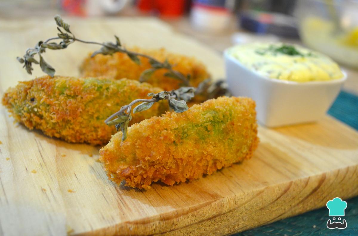 Receta de Aguacate empanizado