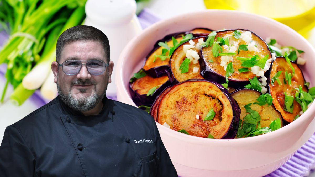 Dani García, chef: “Las berenjenas más sabrosas no se fríen, se hacen en el microondas con queso crema y aceite de oliva”