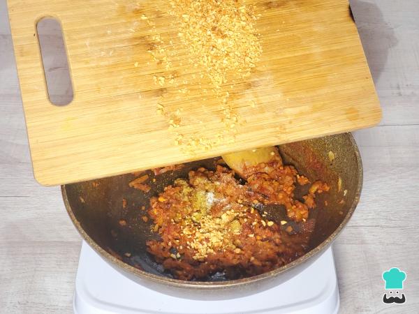 Receta de Carapulcra de pollo - Paso 5