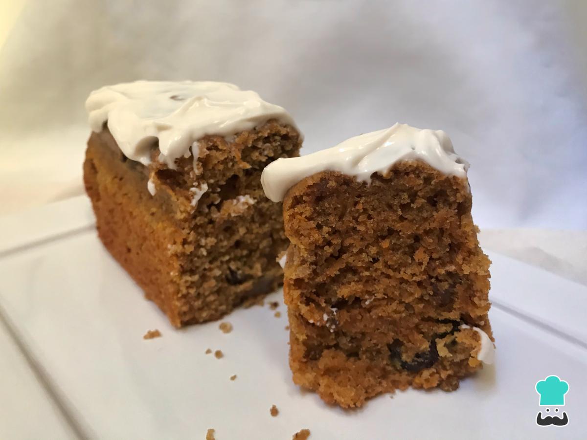 Receta de Carrot cake integral