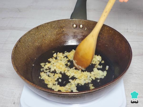 Receta de Quinotto - Paso 2