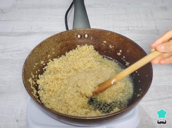Receta de Quinotto - Paso 5