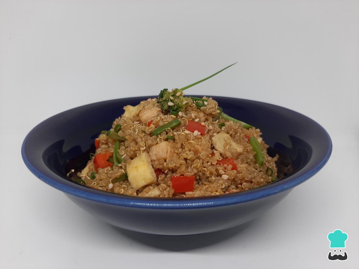 Receta de Chaufa de quinua