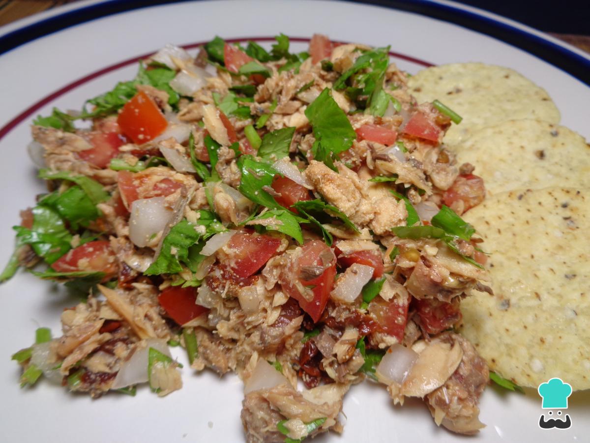 Receta de Sardinas a la mexicana