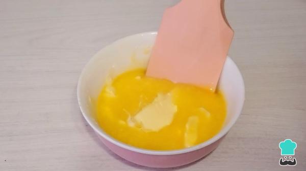 Receta de Brownie de chocolate blanco y pistachos - Paso 2