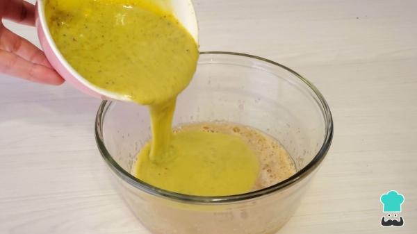 Receta de Brownie de chocolate blanco y pistachos - Paso 5