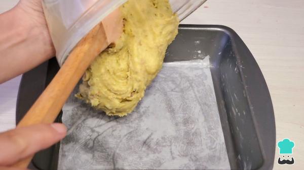 Receta de Brownie de chocolate blanco y pistachos - Paso 8