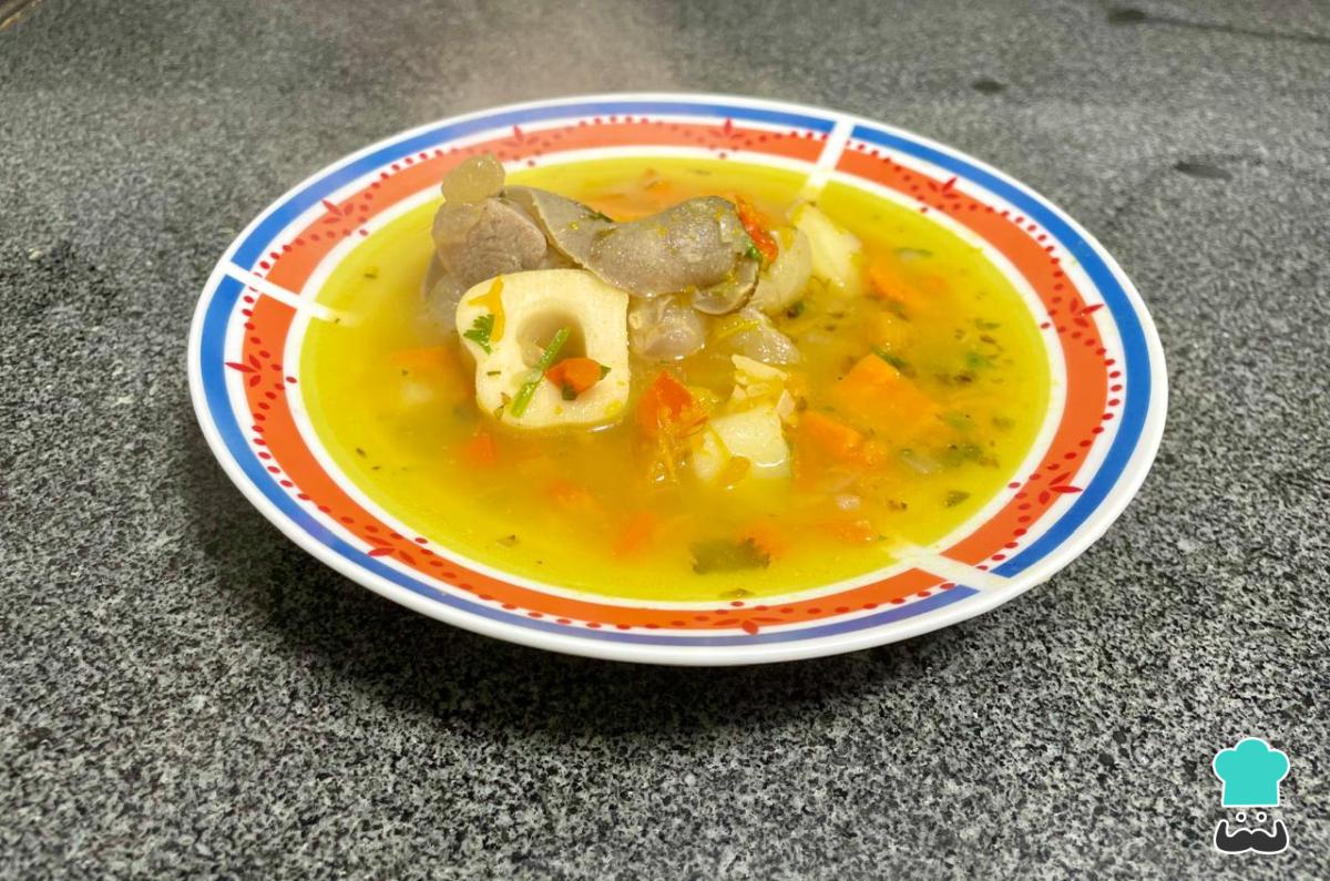 Receta de Caldo de pata