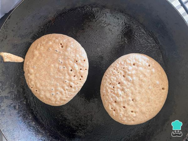 Receta de Panqueques con harina integral - Paso 9