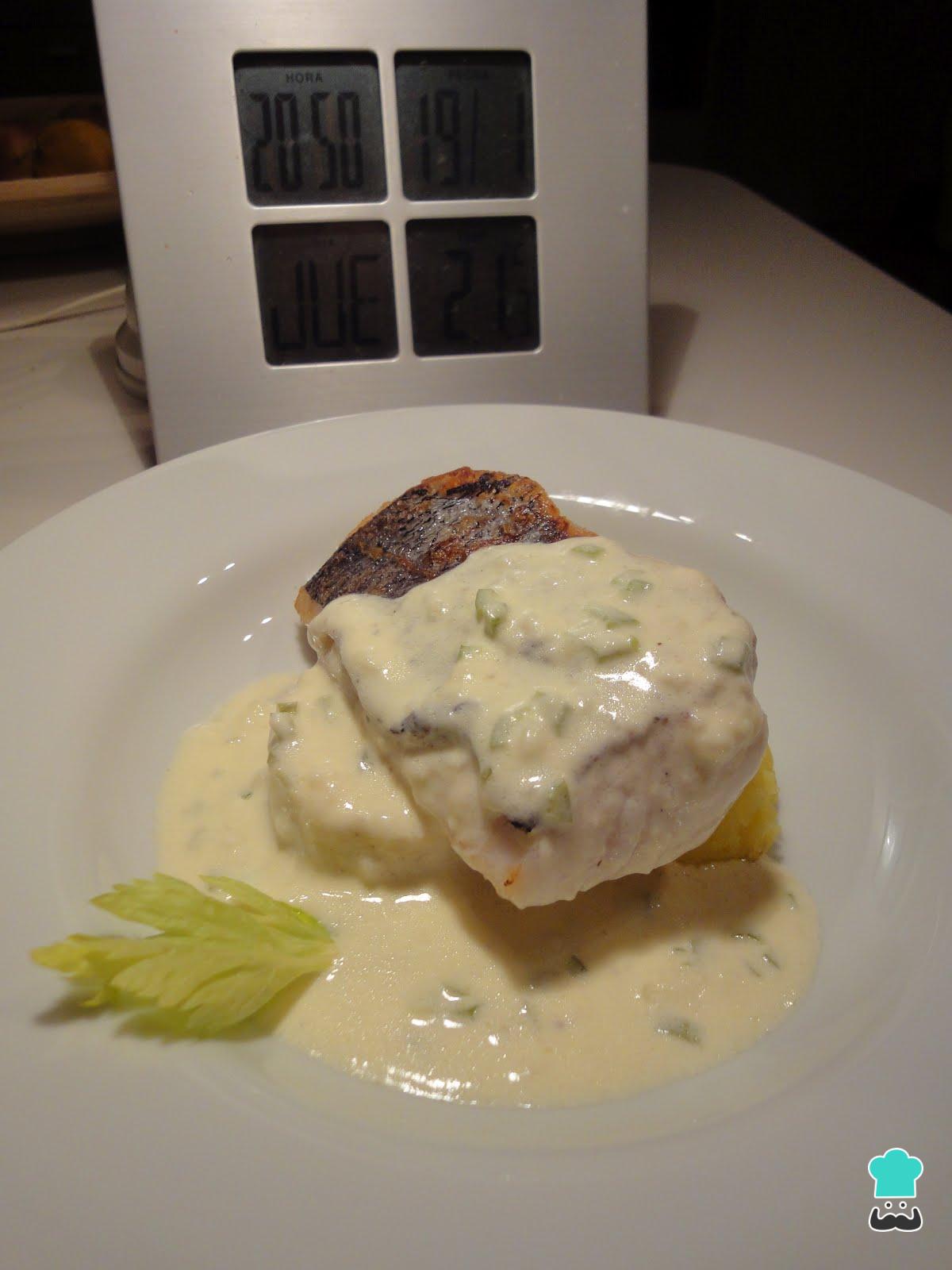 Receta de Merluza al queso