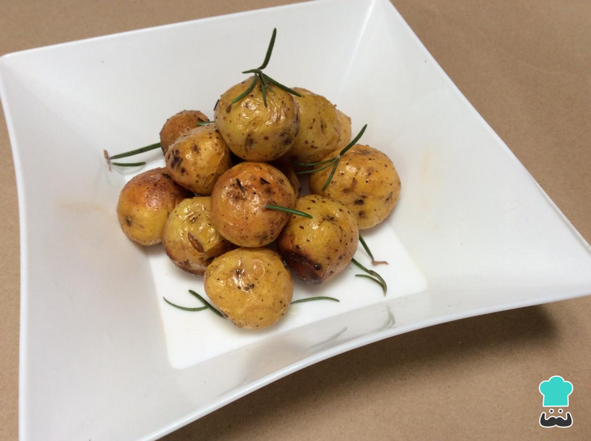 Receta de Papas criollas al horno