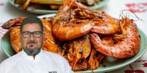 Dani García, chef: “Las gambas a la plancha no llevan aceite, ajo ni limón; se cocinan en su jugo y tapadas con papel de aluminio”