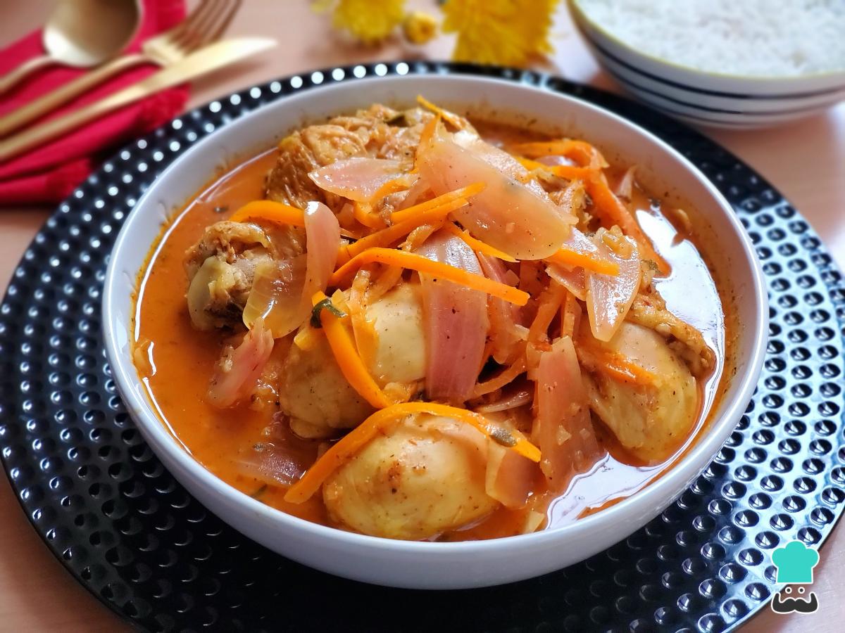 Receta de Escabeche de pollo peruano