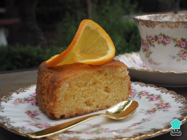 Receta de Queque de naranja fácil