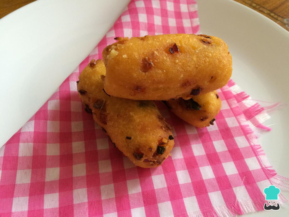 Receta de Croquetas de polenta veganas