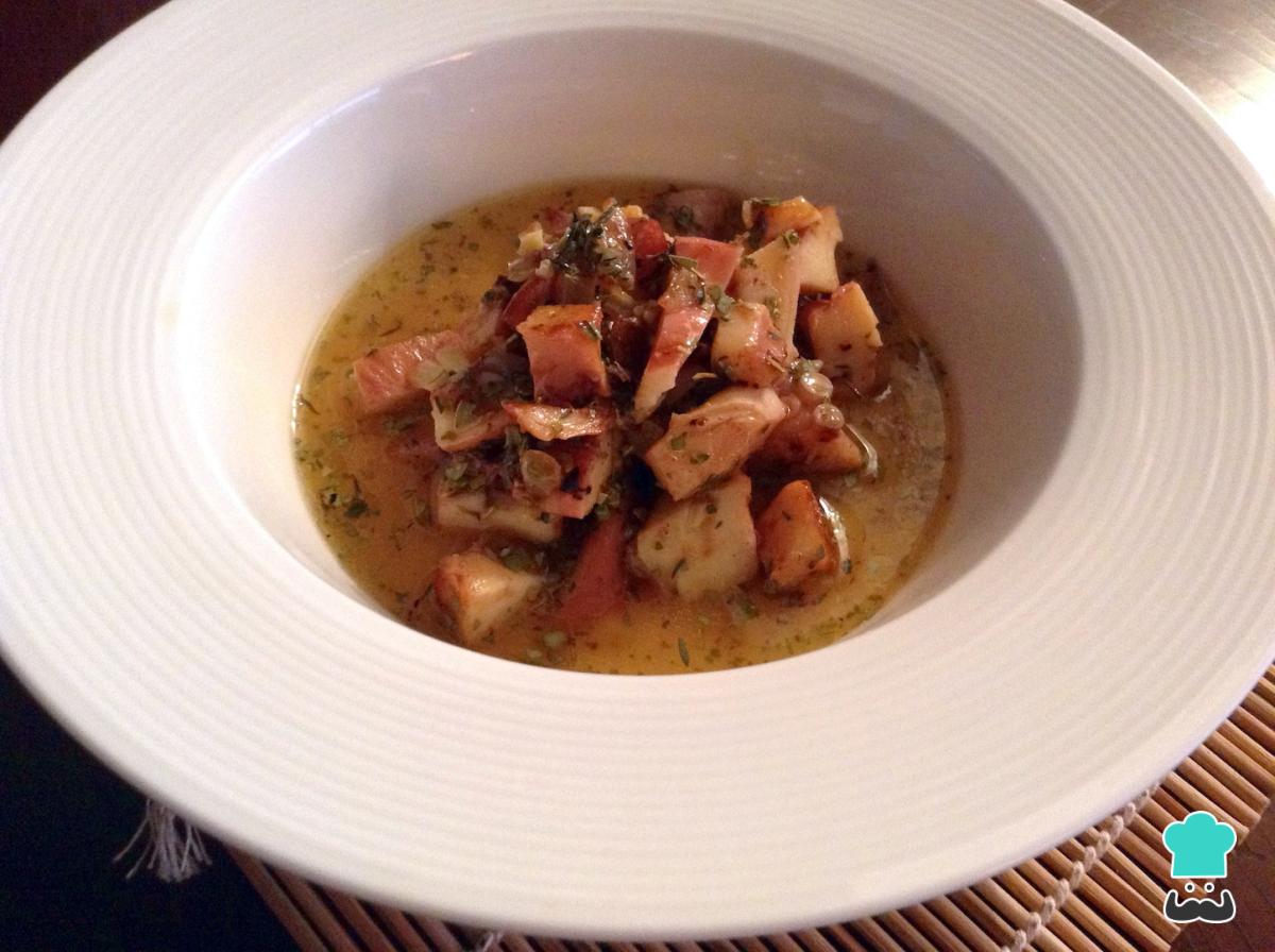 Receta de Escabeche de pulpo