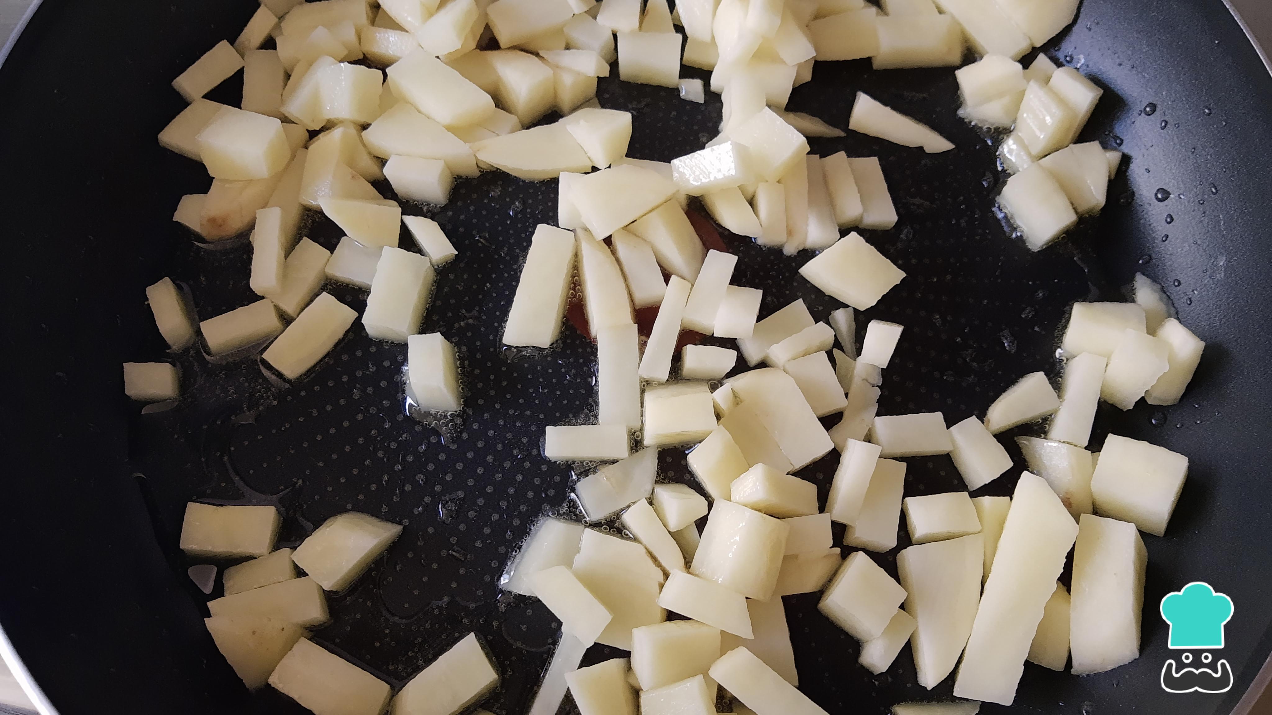 Tacos de bistec con papas Receta MEXICANA