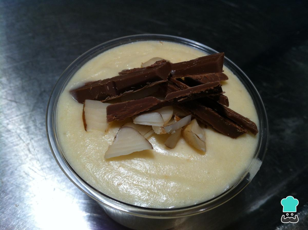 Receta de Mousse de chirimoya paso a paso